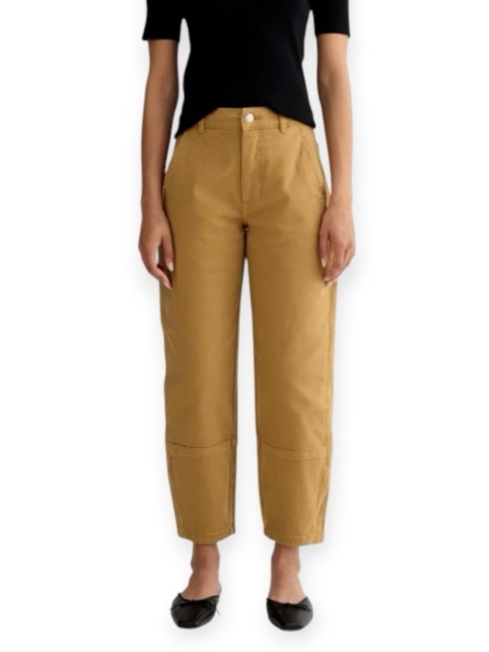 Everlane Organic Cotton Blend The Utility Barrel Pant Size 4